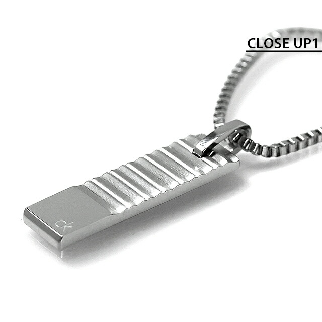 カルバンクライン ネックレス ペンダント メンズ CALVIN KLEIN パラレル PARALLEL プレート 35100085 シルバー アクセサリー ジュエリー ブランド 高級 おしゃれ プレゼント 男性 実用的 かっこいい