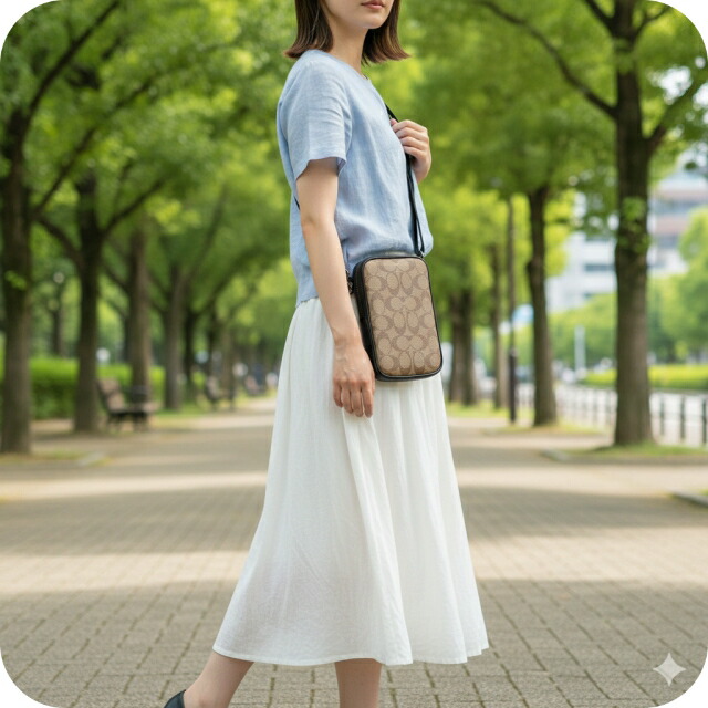 コーチ ショルダーバッグ メッセンジャーバッグ レディース アウトレット ブランド COACH シグネチャー CO912 QBKHA カーキ ブラック ベージュ 斜めがけ 高級 おしゃれ プレゼント 女性 実用的 かわいい