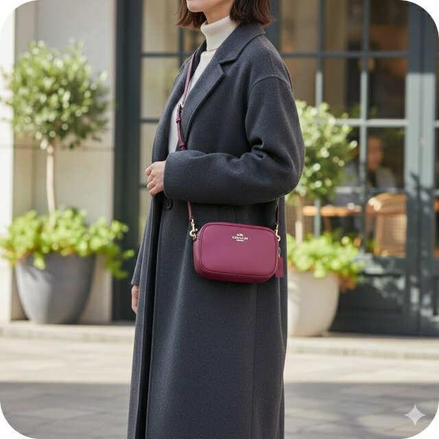 コーチ ショルダーバッグ メッセンジャーバッグ レディース アウトレット ブランド COACH レザー CQ875 IMPIN ピンク 斜めがけ 高級 おしゃれ プレゼント 女性 実用的 かわいい