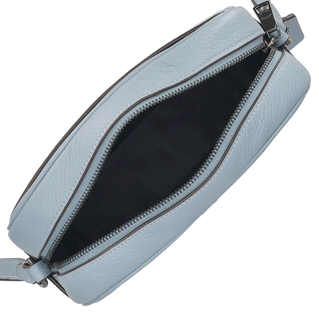 コーチ ショルダーバッグ メッセンジャーバッグ レディース アウトレット ブランド COACH レザー CR110 QBCFL ブルー 斜めがけ 高級 おしゃれ プレゼント 女性 実用的 かわいい