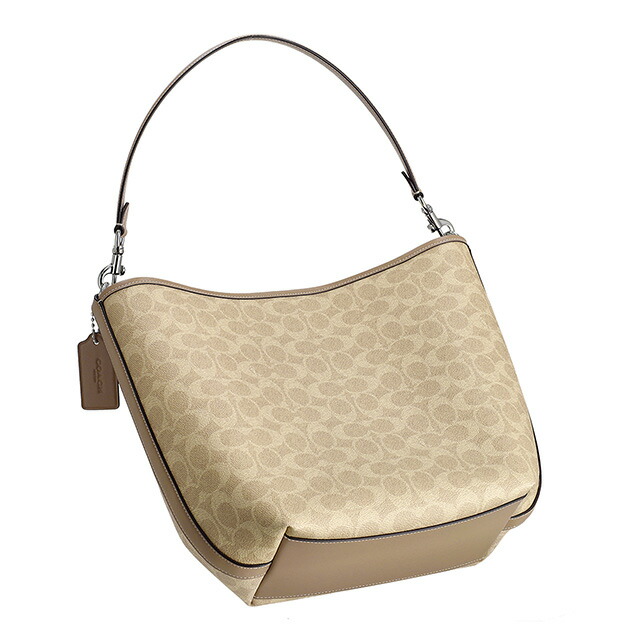 コーチ ハンドバッグ 2way ショルダーバッグ 斜めがけ メンズ レディース アウトレット ブランド COACH レザー CT802 SVPWH サンド/トープ ベージュ 軽量 小さめ 手提げ 高級 おしゃれ プレゼント 実用的