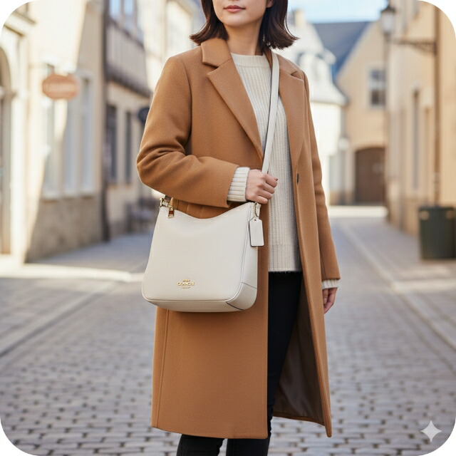 コーチ ショルダーバッグ メッセンジャーバッグ レディース アウトレット ブランド COACH CU960 IMCHK チョーク ホワイト 斜めがけ 高級 おしゃれ プレゼント 女性 実用的 かわいい