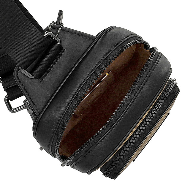 コーチ ボディバッグ ウエストポーチ メンズ レディース アウトレット ブランド COACH CV763 QBNRX ベージュ ショルダーバッグ 斜めがけ 軽量 小さめ 高級 おしゃれ プレゼント 男性 実用的 かっこいい