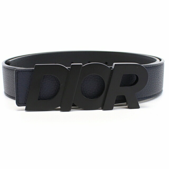 ディオール ベルト メンズ ブランド Christian Dior レザー イタリア 4335PV ブラック 小物 選べるモデル プレゼント 実用的
