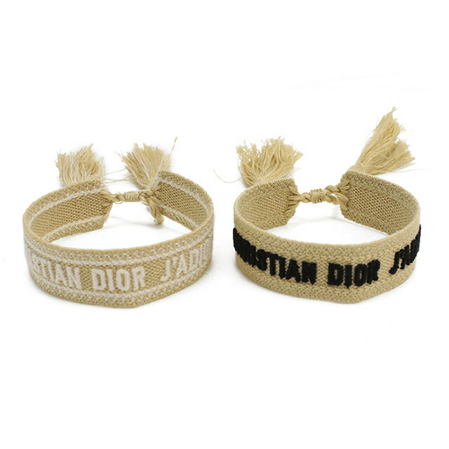 ディオール ブレスレット レディース ブランド Christian Dior イタリア B0961 ベージュ系 アクセサリー