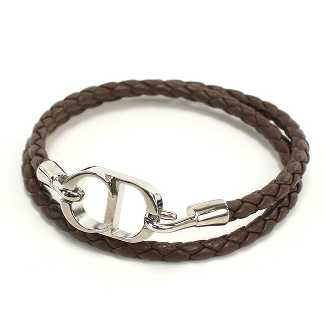 ディオール ブレスレット メンズ Christian Dior ドイツ B1973 ブラウン アクセサリー 選べるモデル 腕輪 ジュエリー ブランド 高級 おしゃれ プレゼント 男性 実用的 かっこいい