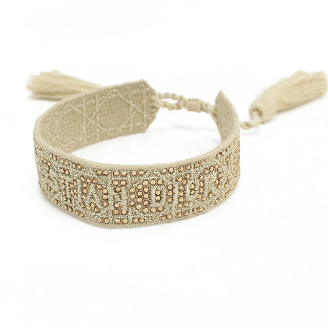 ディオール ブレスレット レディース ブランド Christian Dior イタリア B2055 BEIGE ベージュ系 アクセサリー