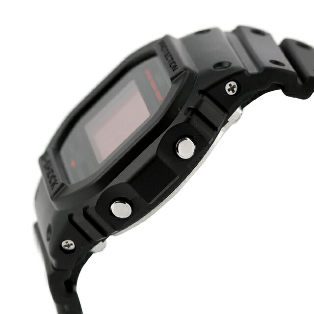 gショック ジーショック 5600 G-SHOCK オリジン 5600シリーズ クォーツ 電池式 DW-5600BBR-1 メンズ 腕時計 ブランド カシオ casio デジタル レッド ブラック 黒 おしゃれ 防水 プレゼント 男性 実用的
