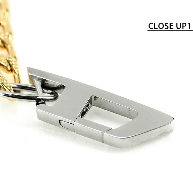 ディーゼル ネックレス メンズ レディース ブランド DIESEL チェーン ロゴ ゴールド アクセサリー