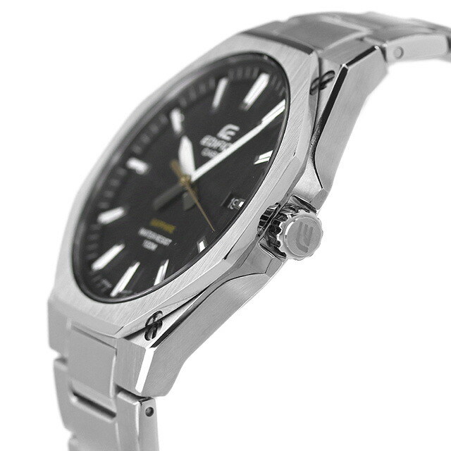 エディフィス EDIFICE R-S108D-1AV 海外モデル メンズ 腕時計 カシオ casio アナログ ブラック 黒 ブランド おしゃれ 防水 文字盤 大きい プレゼント 男性 実用的