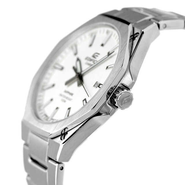 エディフィス EDIFICE R-S108D-7AV 海外モデル メンズ 腕時計 カシオ casio アナログ シルバー ブランド おしゃれ 防水 文字盤 大きい プレゼント 男性 実用的