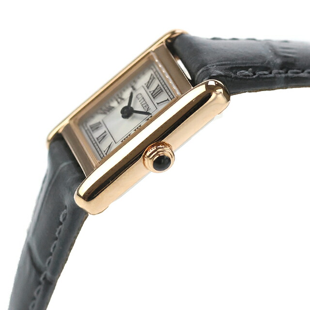シチズン キー Classic Square エコドライブ 腕時計 ブランド レディース ソーラー CITIZEN Kii EG2799-18W アナログ シルバー グレー おしゃれ 防水 軽い 華奢 かわいい プレゼント 女性 実用的