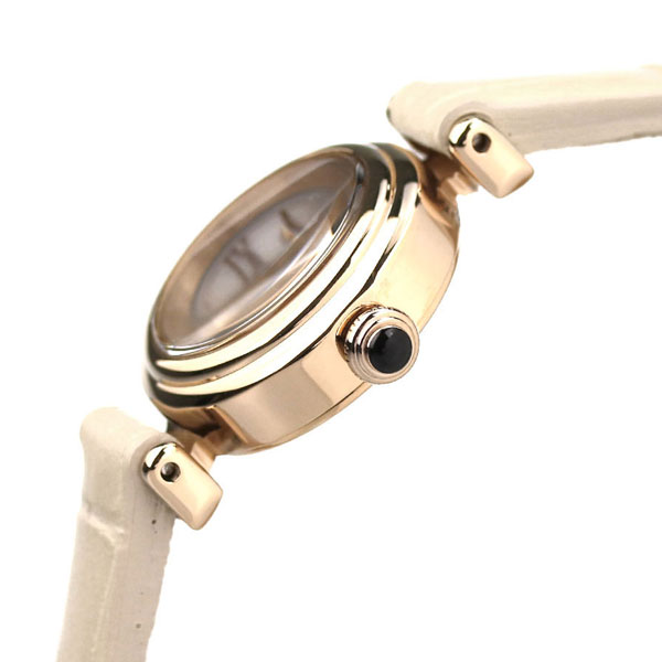 シチズン キー エコドライブ EG7082-07A ソーラー 腕時計 レディース ホワイト ベージュ CITIZEN Kii ブランド おしゃれ 防水 軽い 華奢 かわいい プレゼント 女性 実用的