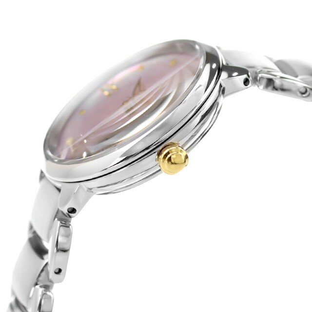 シチズン エル ラウンドコレクション 光発電エコドライブ 腕時計 レディース ソーラー CITIZEN L EM0927-87Y アナログ 白蝶貝 ブランド おしゃれ 防水 軽い 華奢 かわいい プレゼント 女性 実用的