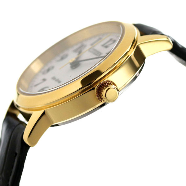 シチズン コレクション エコドライブ ソーラー レディース 腕時計 EM0932-10A CITIZEN ホワイト ブラック ブランド おしゃれ 防水 プレゼント 女性 実用的