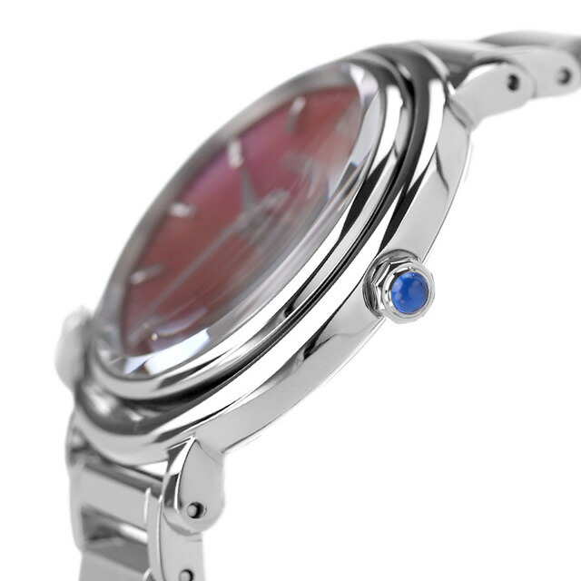 シチズン エル ARCLY Collection 光発電エコドライブ 腕時計 レディース ダイヤモンド 替えベルト ソーラー CITIZEN L EM1090-78X アナログ ラスティレッド 赤 ブランド おしゃれ 防水 軽い 華奢 かわいい プレゼント 女性 実用的