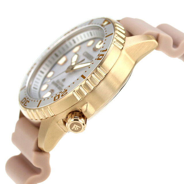 シチズン プロマスター MARINEシリーズ 光発電エコ・ドライブ ダイバー200m ボーイズサイズ 光発電エコドライブ 腕時計 ブランド メンズ レディース ダイバーズウォッチ ソーラー CITIZEN PROMASTER EO2023-00A アナログ シルバー ピンクベージュ