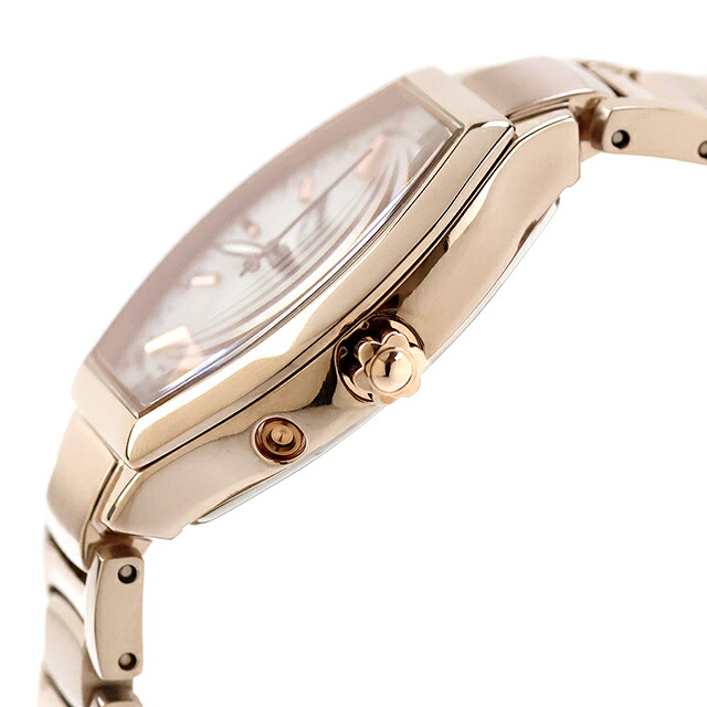 シチズン エクシード サクラピンク（R） エコドライブ電波 ES9344-54W CITIZEN 腕時計 ソーラー電波腕時計 ソーラー電波時計 チタン 時計 高級 ブランド おしゃれ 防水 軽い 華奢 かわいい プレゼント 女性 実用的