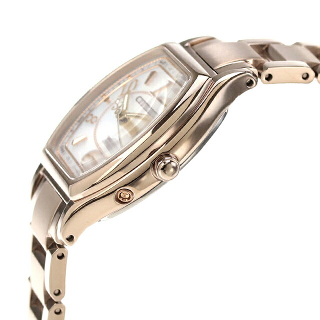 シチズン クロスシー サクラピンク（R） エコドライブ電波 チタン ES9354-69A CITIZEN xC レディース 腕時計 ブランド おしゃれ 防水 軽い 華奢 かわいい プレゼント 女性 実用的