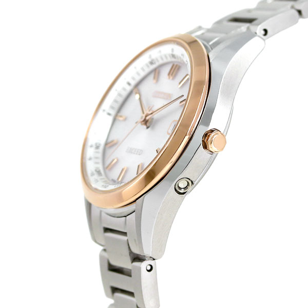 シチズン エクシード 電波ソーラー チタン レディース ES9374-53A CITIZEN EXCEED 腕時計 ソーラー電波腕時計 ソーラー電波時計 時計 高級 ブランド おしゃれ 防水 軽い 華奢 かわいい プレゼント 女性 実用的