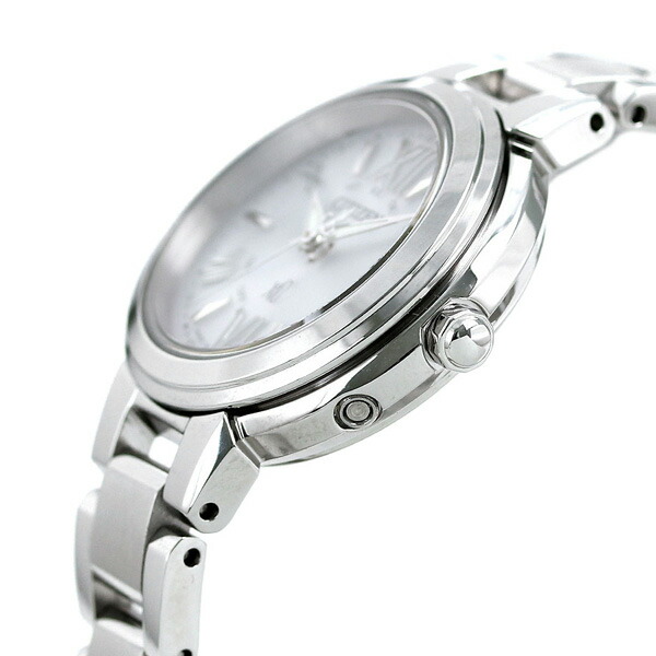 シチズン クロスシー エコドライブ電波 レディース ES9430-54A CITIZEN xC シルバー 腕時計 ブランド おしゃれ 防水 軽い 華奢 かわいい プレゼント 女性 実用的