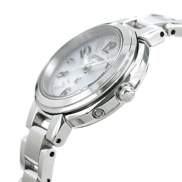 シチズン クロスシー エコドライブ電波 レディース ES9430-54B CITIZEN xC シルバー 腕時計 ブランド おしゃれ 防水 軽い 華奢 かわいい プレゼント 女性 実用的