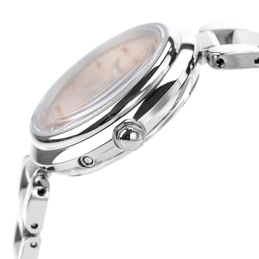 シチズン クロスシー mizu collection Titania Happy Flight 光発電エコドライブ電波 腕時計 ブランド レディース チタン 電波ソーラー CITIZEN xC ES9460-88W アナログ ピンク おしゃれ 防水 軽い 華奢 かわいい プレゼント 女性 実用的