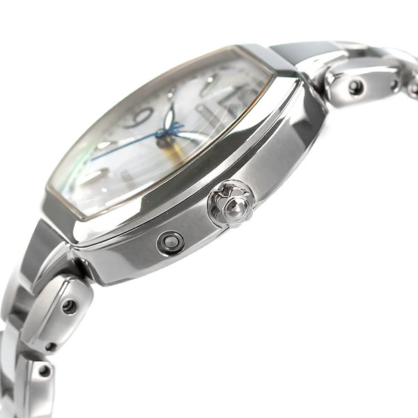 シチズン エクシード ティタニアハッピーフライト エコドライブ電波 レディース 腕時計 ソーラー電波腕時計 ソーラー電波時計 ES9480-56W CITIZEN EXCEED ホワイトシェル 高級 ブランド おしゃれ 防水 軽い 華奢 かわいい プレゼント 女性 実用的