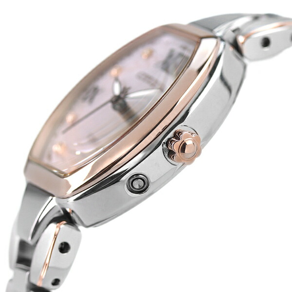 シチズン エクシード 電波ソーラー エコ・ドライブ電波 レディース 腕時計 ソーラー電波腕時計 ソーラー電波時計 ES9484-55W CITIZEN EXCEED ピンクシェル ピンクゴールド 高級 ブランド おしゃれ 防水 軽い 華奢 かわいい プレゼント 女性 実用的