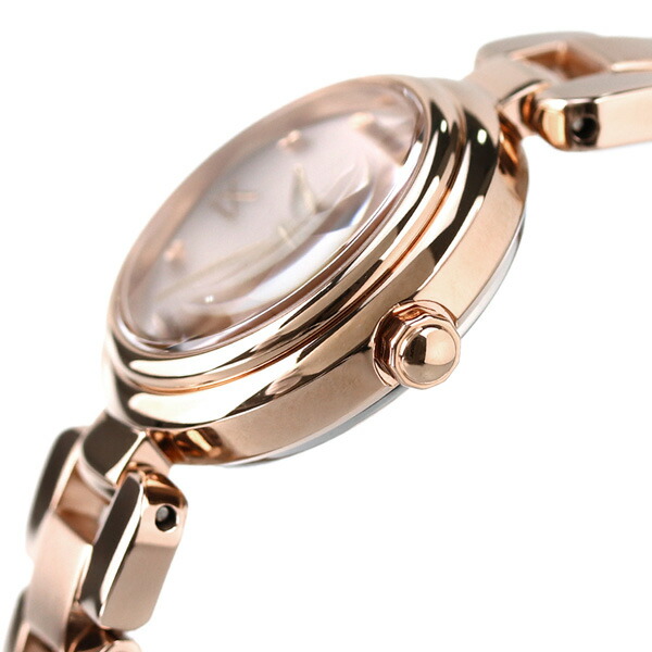 シチズン クロスシー ミズコレクション エコドライブ ソーラー レディース 腕時計 EW5572-56W CITIZEN xC アイボリー ピンクゴールド ブランド おしゃれ 防水 軽い 華奢 かわいい プレゼント 女性 実用的