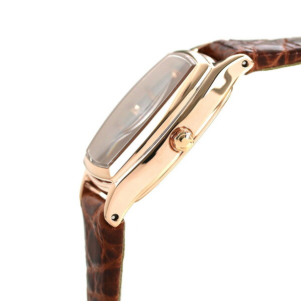 シチズン エクシード エコドライブ EX2002-03A 腕時計 レディース シルバー ブラウン CITIZEN EXCEED 高級 ブランド おしゃれ 防水 軽い 華奢 かわいい プレゼント 女性 実用的