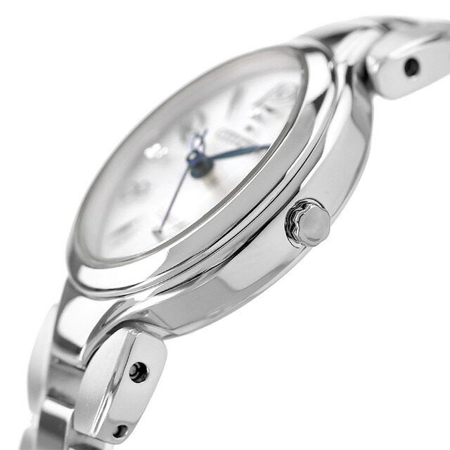 シチズン エクシード エコドライブ EX2040-55A 腕時計 ホワイト CITIZEN EXCEED 高級 ブランド おしゃれ 防水 軽い 華奢 かわいい プレゼント 女性 実用的