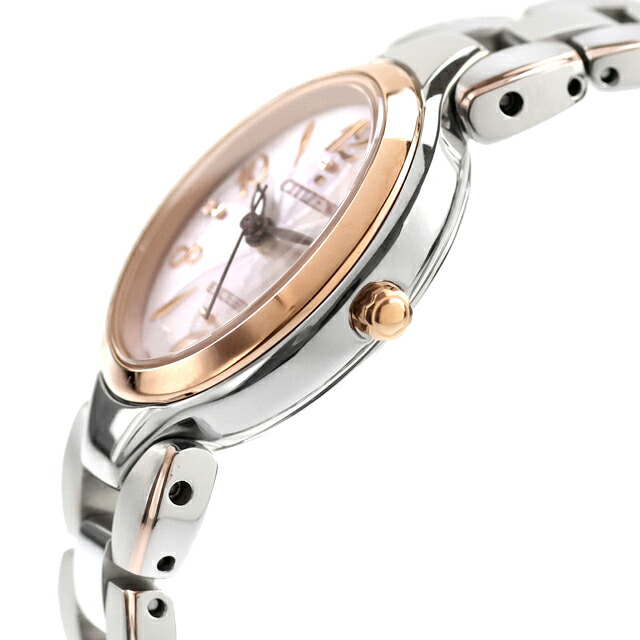 シチズン エクシード エコドライブ EX2044-54W 腕時計 ピンクゴールドコンビ CITIZEN EXCEED 高級 ブランド おしゃれ 防水 軽い 華奢 かわいい プレゼント 女性 実用的