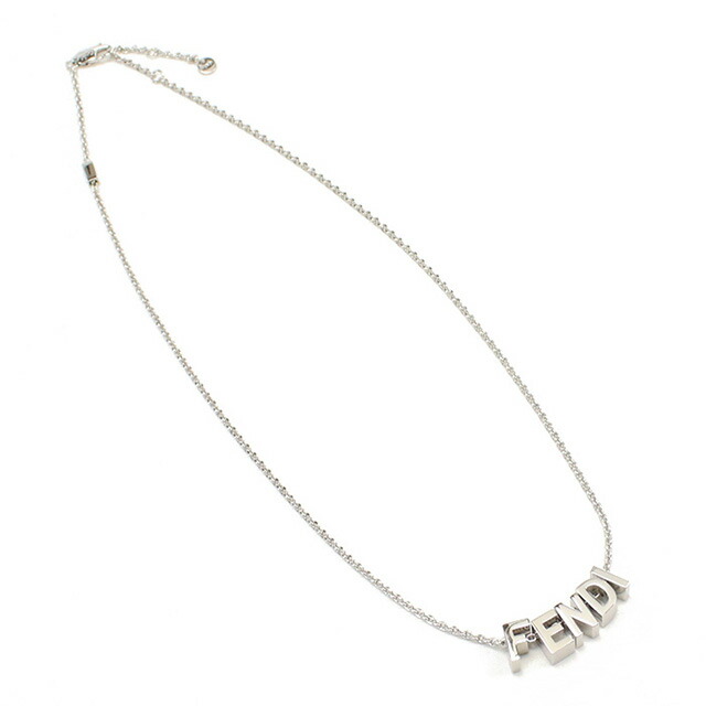 フェンディ ネックレス メンズ ブランド FENDI イタリア 7AJ835 シルバー系 アクセサリー