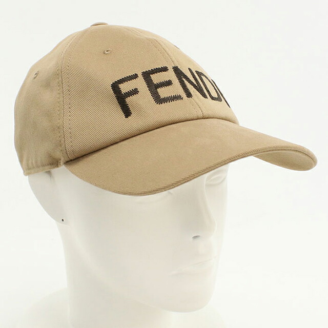 フェンディ キャップ メンズ ブランド FENDI FXQ969 ベージュ 帽子 選べるモデル