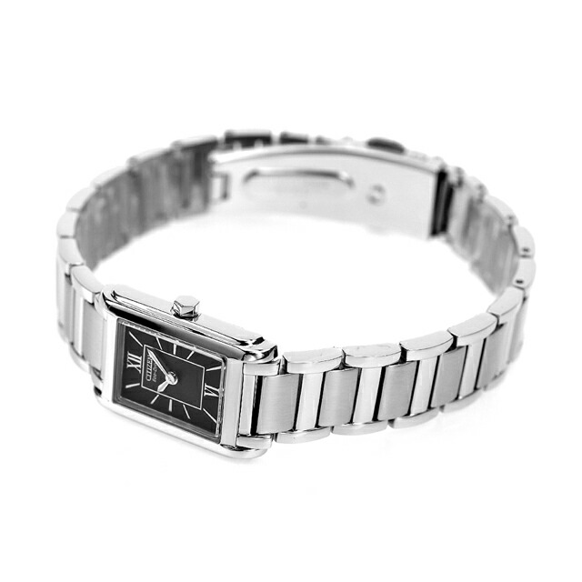 シチズン コレクション エコドライブ 腕時計 レディース ソーラー CITIZEN COLLECTION FRA36-2431 アナログ ブラック 黒 ブランド おしゃれ 防水 軽い 華奢 かわいい プレゼント 女性 実用的