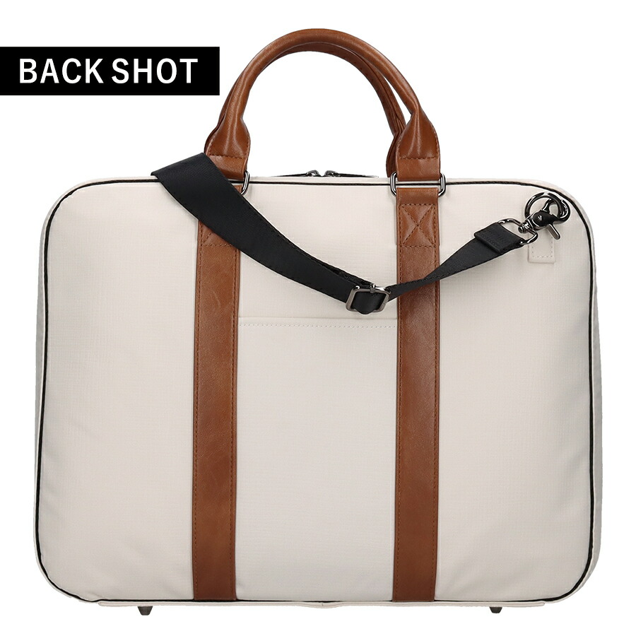 フルボ ビジネスバッグ メンズ レディース ブランド Furbo ヴェルソ ビジネスカバン パソコンバッグ PCバッグ ブリーフケース リクルートバッグ FRB026 ホワイト バッグ