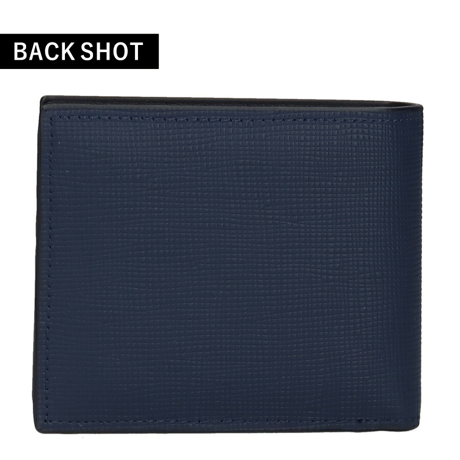 フルボ 二つ折り財布 メンズ レディース ブランド Furbo 革 レザーウォレット 小銭入れあり FRB152 ネイビー 財布 ウォレット 高級 おしゃれ プレゼント 実用的