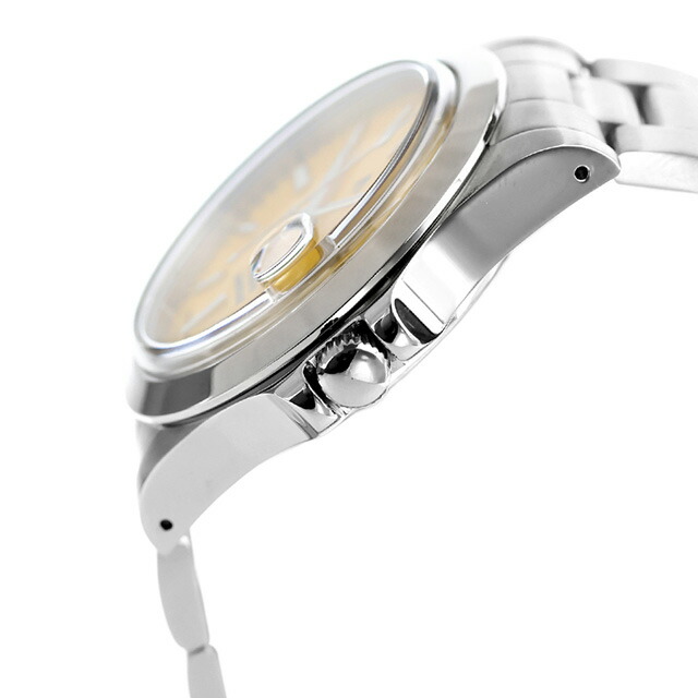 ナバルウォッチ Produced By LOWERCASE 自動巻き 腕時計 ブランド メンズ NAVAL WATCH FRXA015 アナログ イエロー 日本製 おしゃれ 防水 プレゼント 男性 実用的