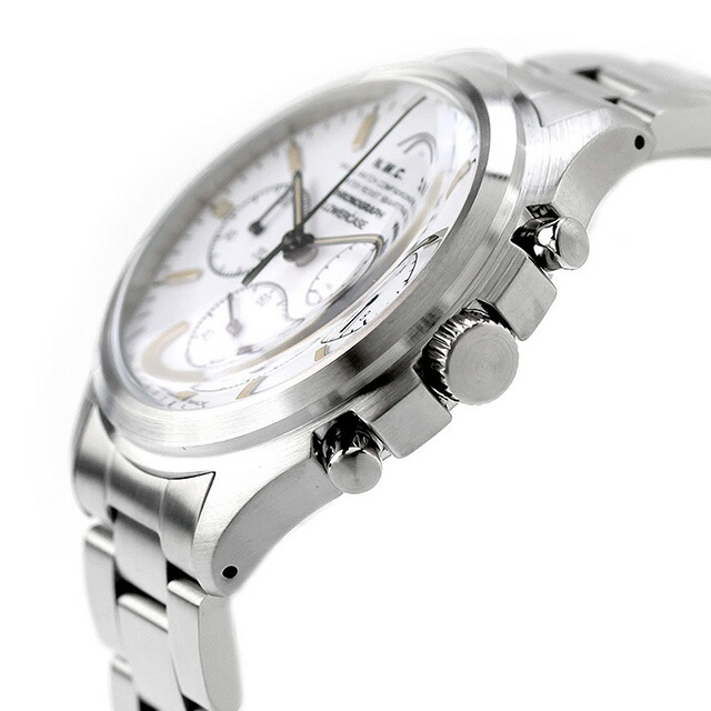 ナバルウォッチ NAVAL WATCH Produced by LOWERCASE クォーツ 電池式 腕時計 ブランド メンズ クロノグラフ NAVAL WATCH FRXC002 アナログ ホワイト 白 日本製 おしゃれ 防水 プレゼント 男性 実用的
