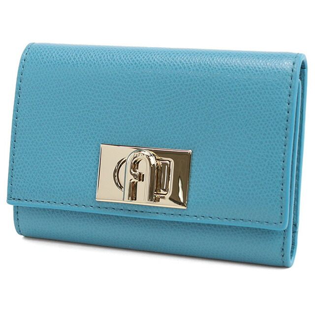 フルラ 三折財布 レディース ブランド Furla FURLA 1927レザー WP00225 ブルー 財布