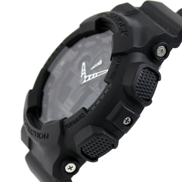 gショック ジーショック G-SHOCK ブラック 黒 GA-100-1A1DR Newコンビネーションモデル フルブラック 黒 CASIO カシオ 腕時計 メンズ ブランド おしゃれ 防水 軽い プレゼント 男性 実用的
