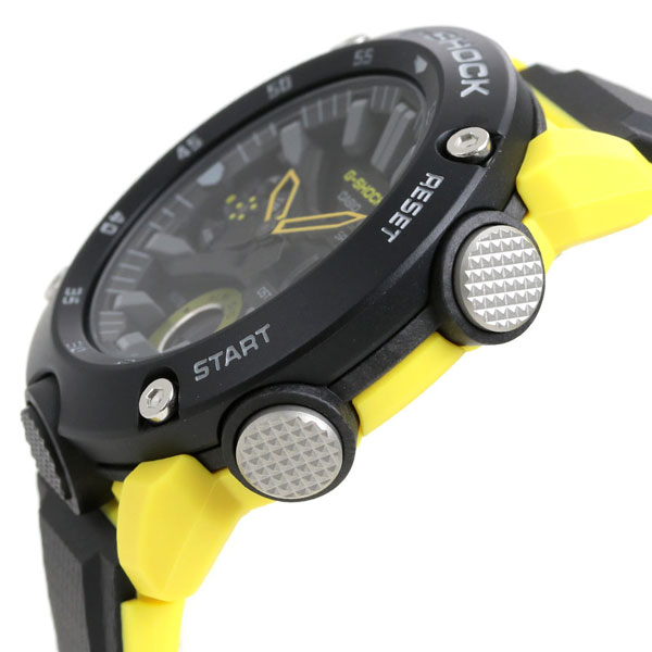 gショック ジーショック G-SHOCK GA-2000 アナデジ GA-2000-1A9DR ブラック 黒 イエロー カシオ メンズ CASIO カシオ 腕時計 メンズ ブランド おしゃれ 防水 軽い プレゼント 男性 実用的