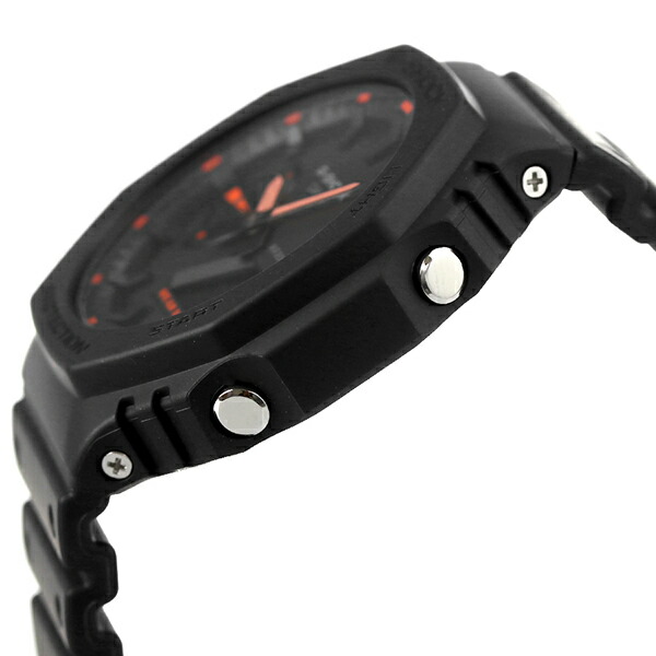 gショック ジーショック G-SHOCK クオーツ GA-2100-1A4 アナログデジタル 2100シリーズ オールブラック 黒 CASIO カシオ 腕時計 メンズ ブランド おしゃれ 防水 軽い プレゼント 男性 実用的