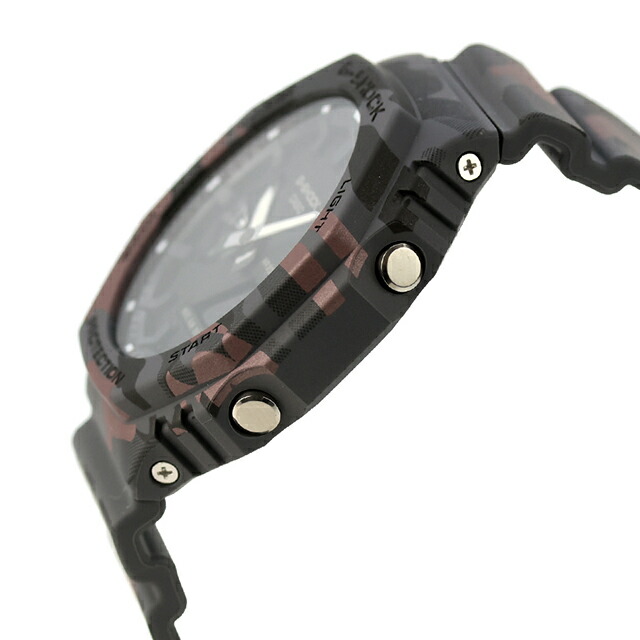 gショック ジーショック 2100 G-SHOCK ANALOG-DIGITAL 2100 Series クォーツ 電池式 GA-2100CM-8A メンズ 腕時計 ブランド カシオ casio アナデジ ブラック グレーカモフラージュ 黒 おしゃれ 防水 プレゼント 男性 実用的