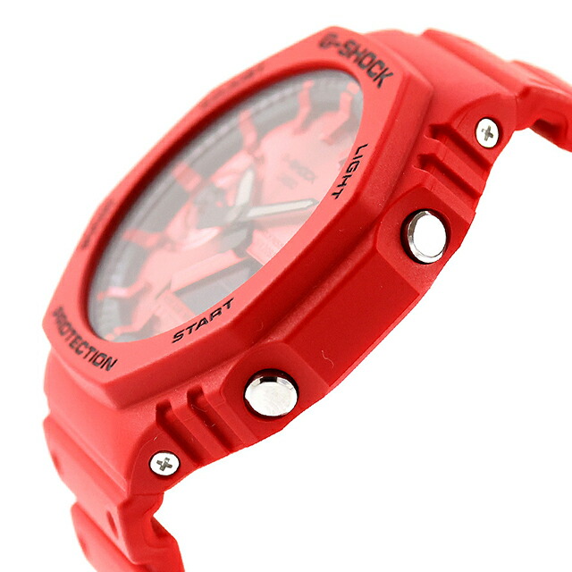 gショック ジーショック 2100 G-SHOCK アナログデジタル 2100シリーズ クォーツ 電池式 GA-2100RRB-4A メンズ 腕時計 ブランド カシオ casio アナデジ レッド 赤 おしゃれ 防水 プレゼント 男性 実用的