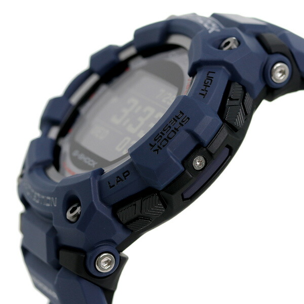 gショック ジーショック G-SHOCK ジースクワッド GBD-100-2DR Bluetooth ブラック 黒 ネイビー CASIO カシオ 腕時計 メンズ ブランド おしゃれ 防水 軽い プレゼント 男性 実用的