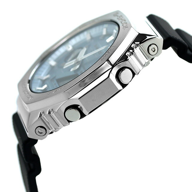 gショック ジーショック G-SHOCK ソーラー GBM-2100A-1A2 アナログデジタル 2100シリーズ Bluetooth メンズ 腕時計 カシオ casio アナデジ アイスブルー ブラック 黒 ブランド おしゃれ 防水 軽い プレゼント 男性 実用的