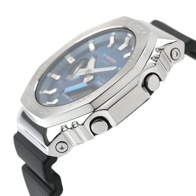 gショック ジーショック 2100 G-SHOCK ソーラー GBM-2100A-2B Bluetooth メンズ 腕時計 ブランド カシオ casio アナデジ ブルー ブラック 黒 おしゃれ 防水 プレゼント 男性 実用的