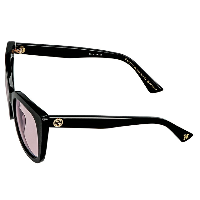 グッチ サングラス レディース ブランド GUCCI ITALY GG0163SN 009 ブラック